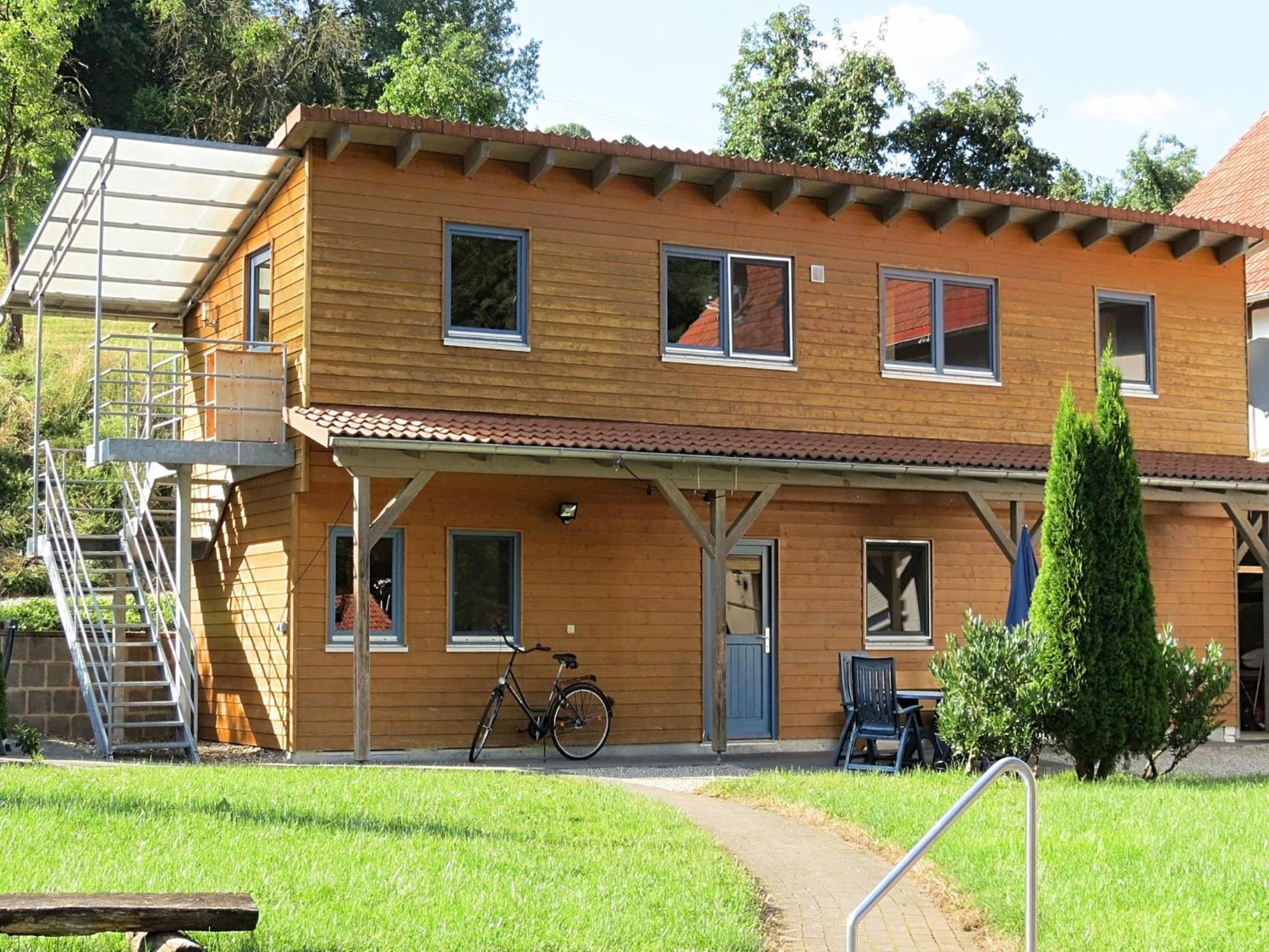 Charming Apartment With Private Terrace Bad Wildungen Bagian luar foto